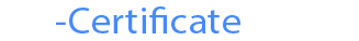 ISO Certificate